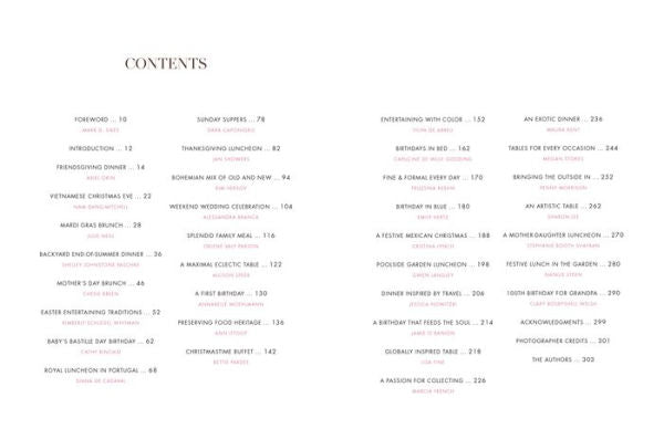 A Loving Table: Creating Memorable Gatherings - Heart of the Home Inc