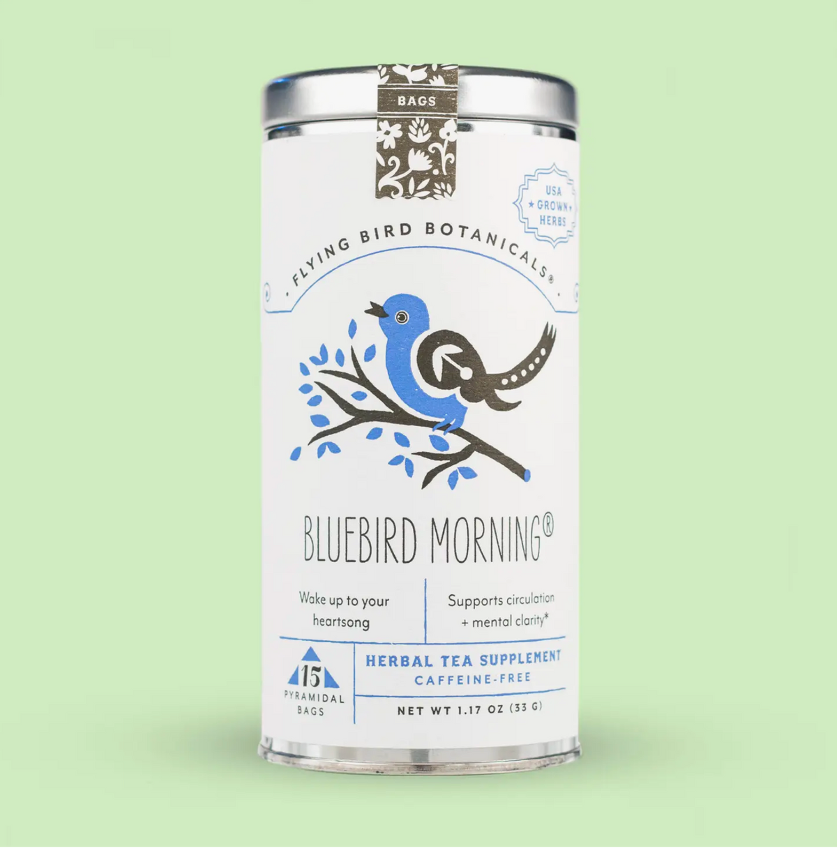 Bluebird Morning Tea - 15 Bags - Heart of the Home LV