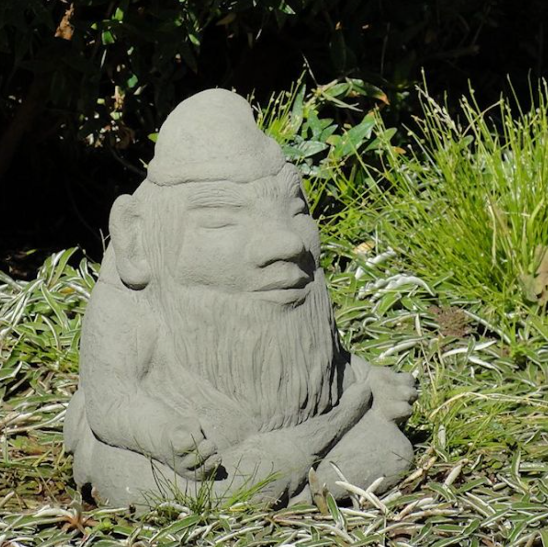 Meditating Gnome - Medium - Heart of the Home LV