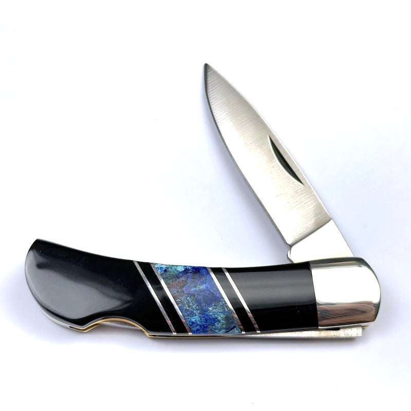 Azurite 3" Lockback Knife - Heart of the Home Inc