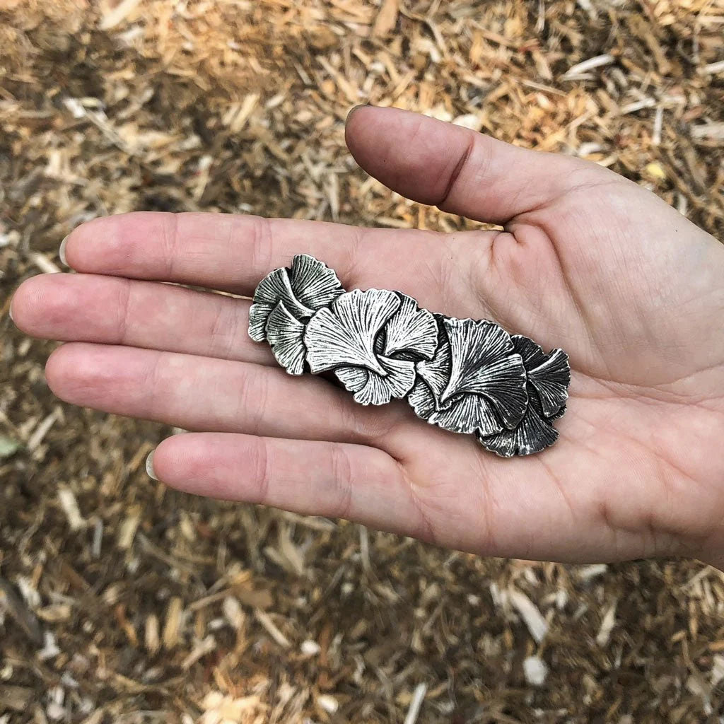 Ginkgo Barrette - Heart of the Home Inc