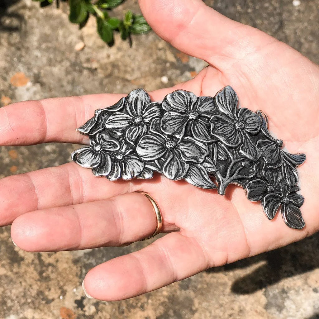 Dogwood Barrette - Heart of the Home Inc