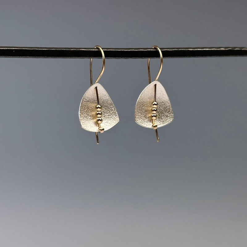 Triangle Dotted Earrings - Heart of the Home Inc