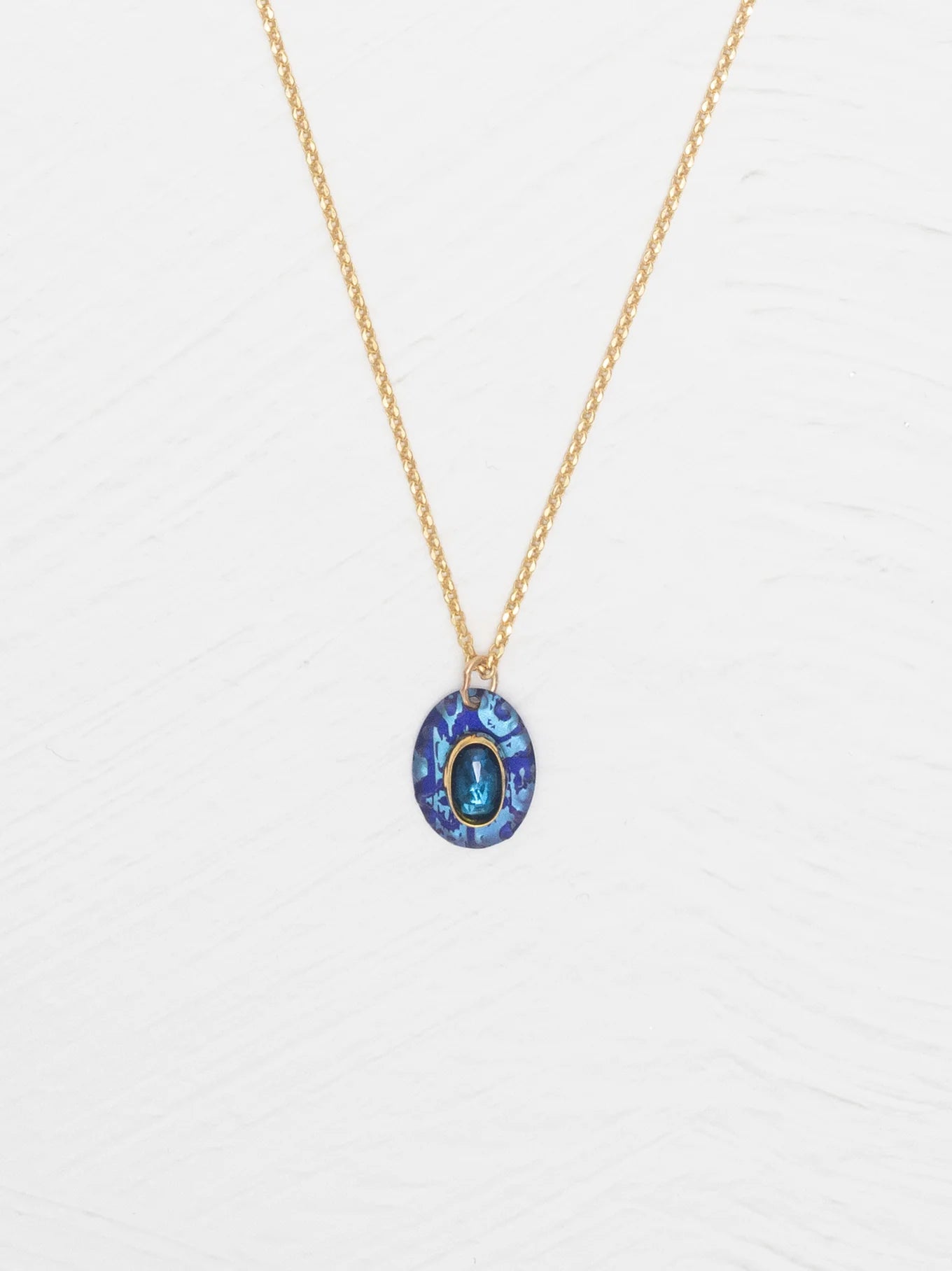 Gracie Pendant in "Sapphire Blue" - Heart of the Home Inc