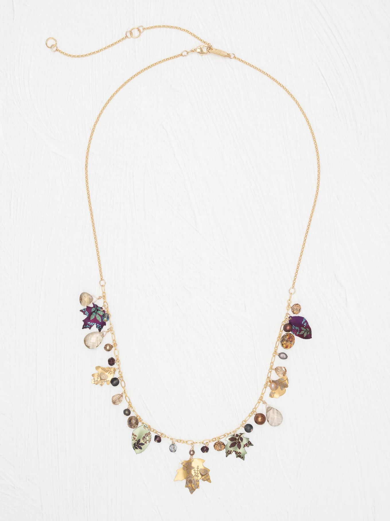 Falling Leaves Necklace - Heart of the Home Inc