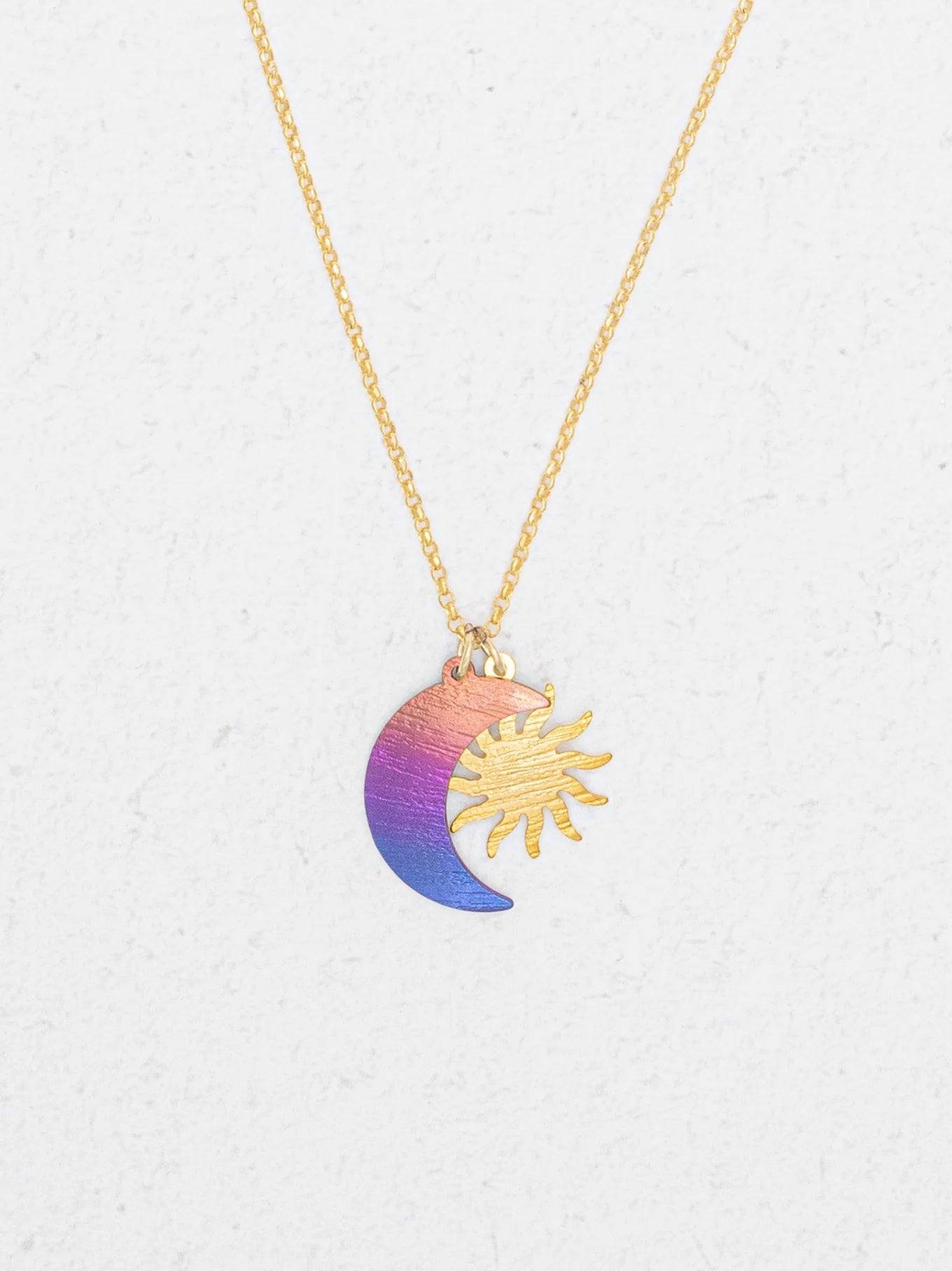 Sun & Moon Pendant in "Sunrise" - Heart of the Home Inc