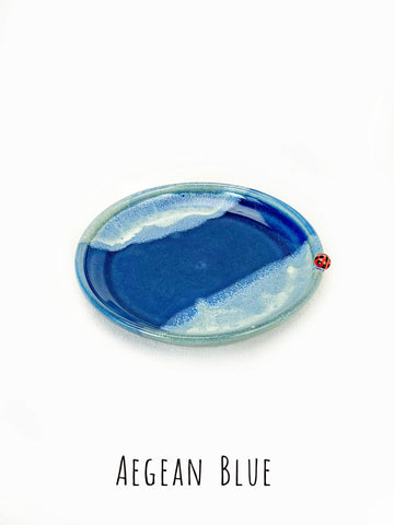 Agean Blue Small Dish - Heart of the Home LV