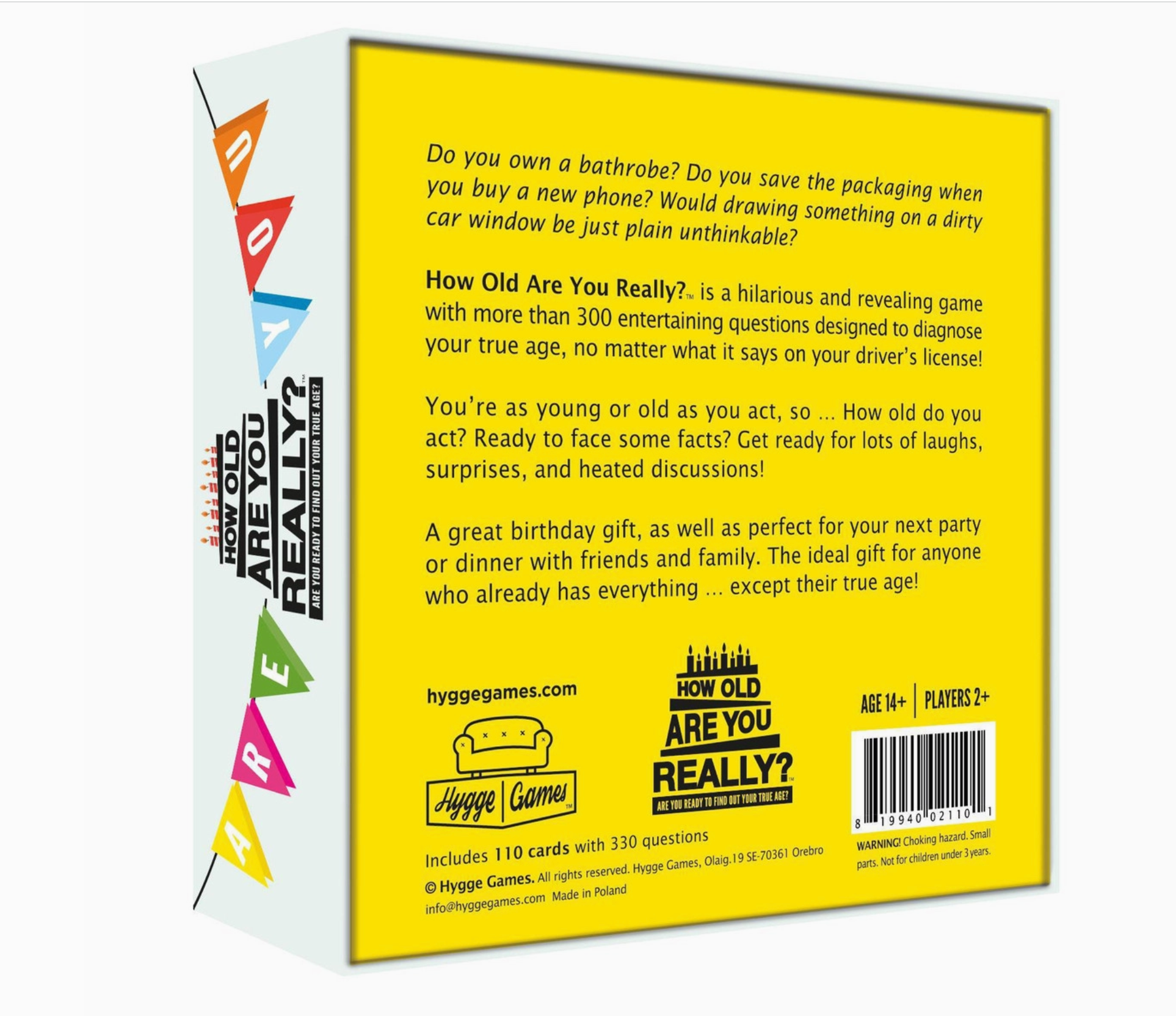 How Old Are You Really? Game - Heart of the Home Inc