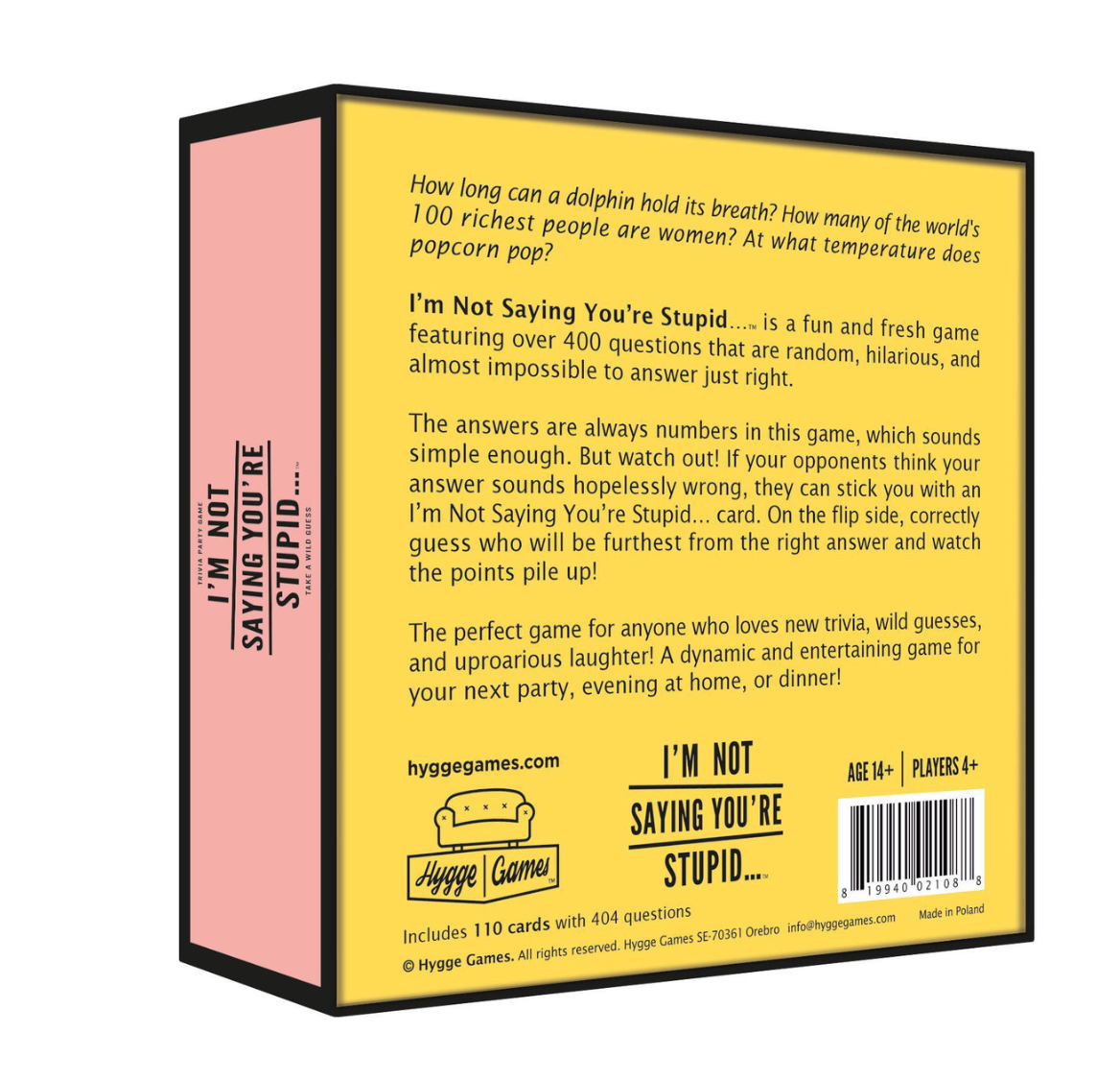 I'm Not Saying You're Stupid Game - Heart of the Home LV