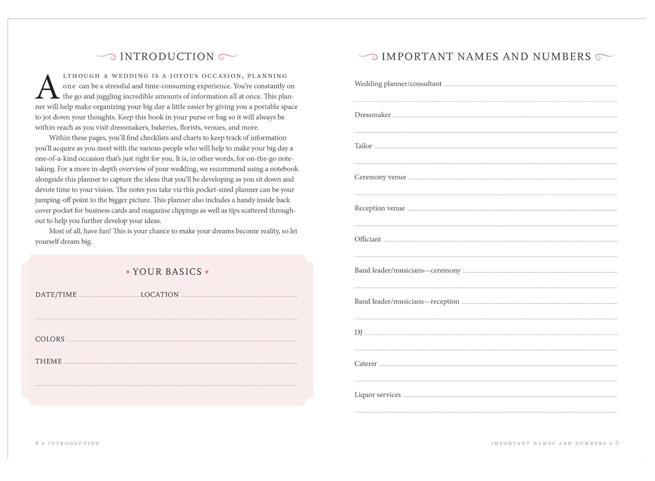 Wedding Planner Checklist - Heart of the Home LV