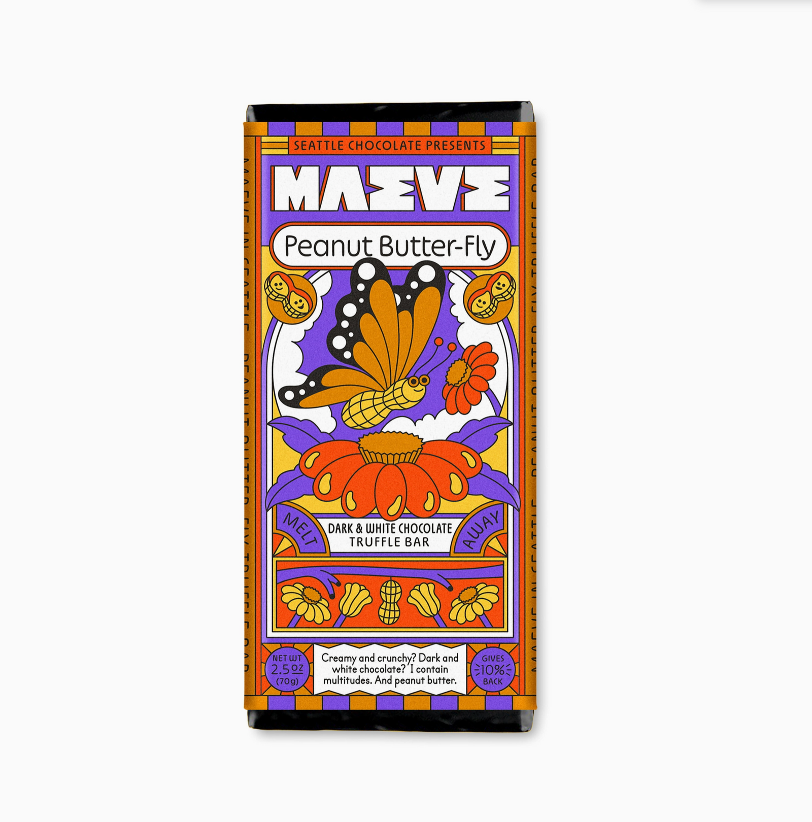 Crunchy Peanut Butter Truffle Bar - Heart of the Home Inc