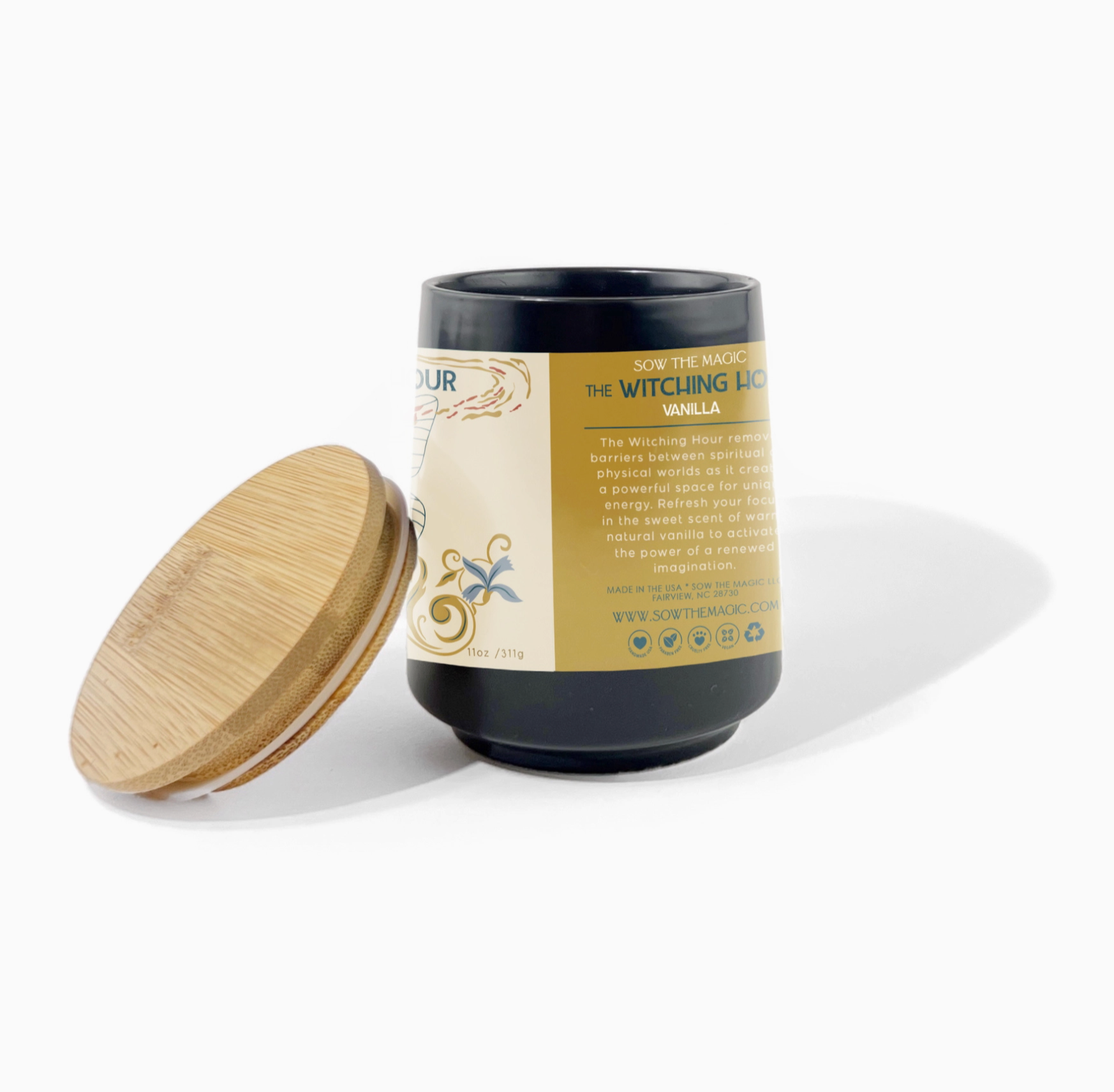 The Witching Hour Vanilla Candle - Heart of the Home Inc