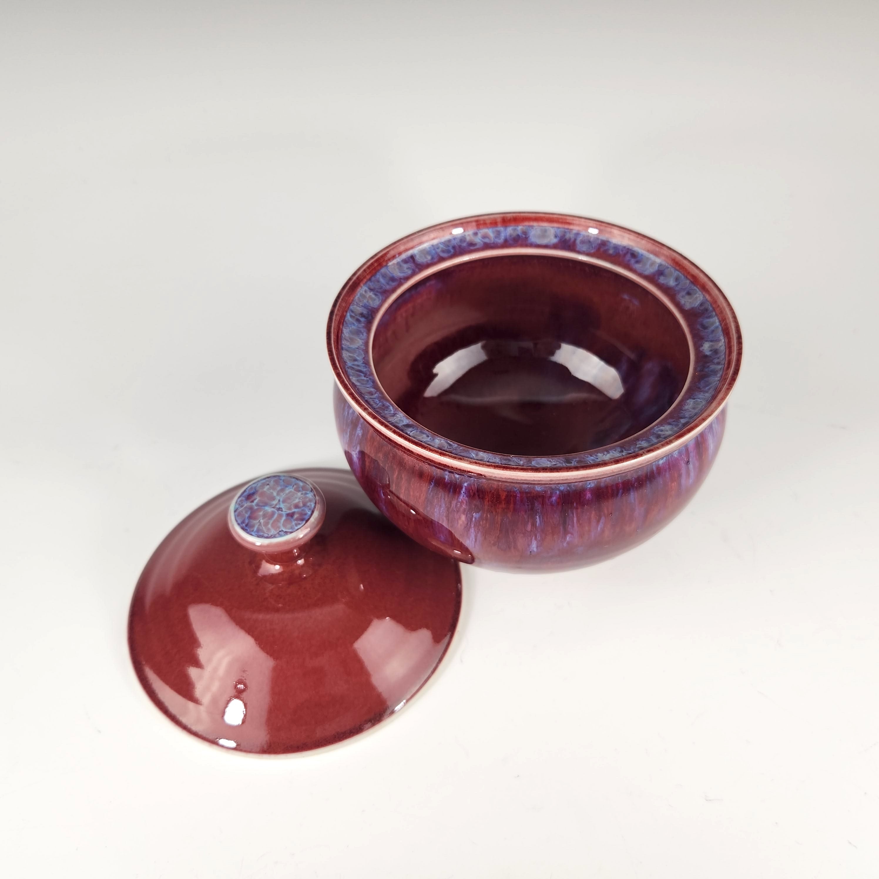 Sugar Bowl with Lid - Heart of the Home LV