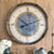 Cafe Venezia 23" Azure Wall Clock - Heart of the Home LV