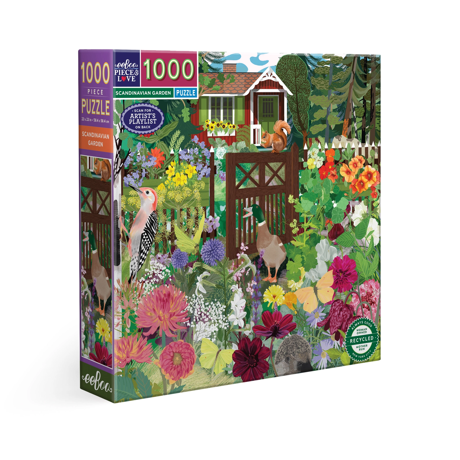 Lavender Kitchen 1000pc Puzzle - Heart of the Home Inc
