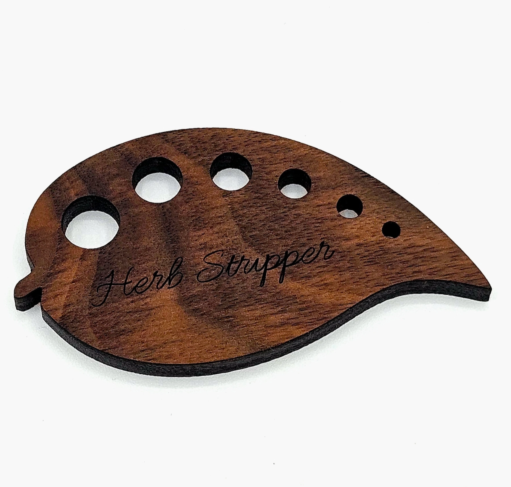 Made Assembled Herb Stripper - Walnut - Heart of the Home Inc