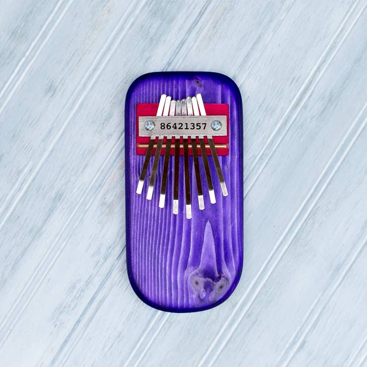 Purple Pine Thumb Piano - Heart of the Home LV