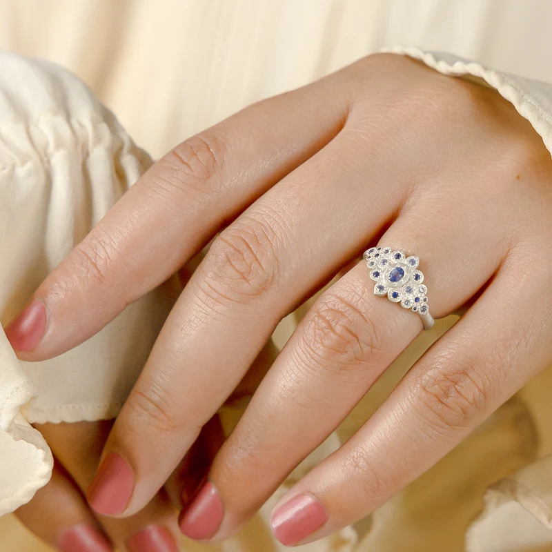 Midnight Flame Ring
