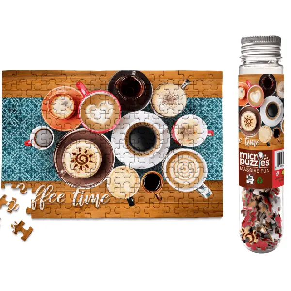 Coffee Time Mini Jigsaw - Heart of the Home Inc