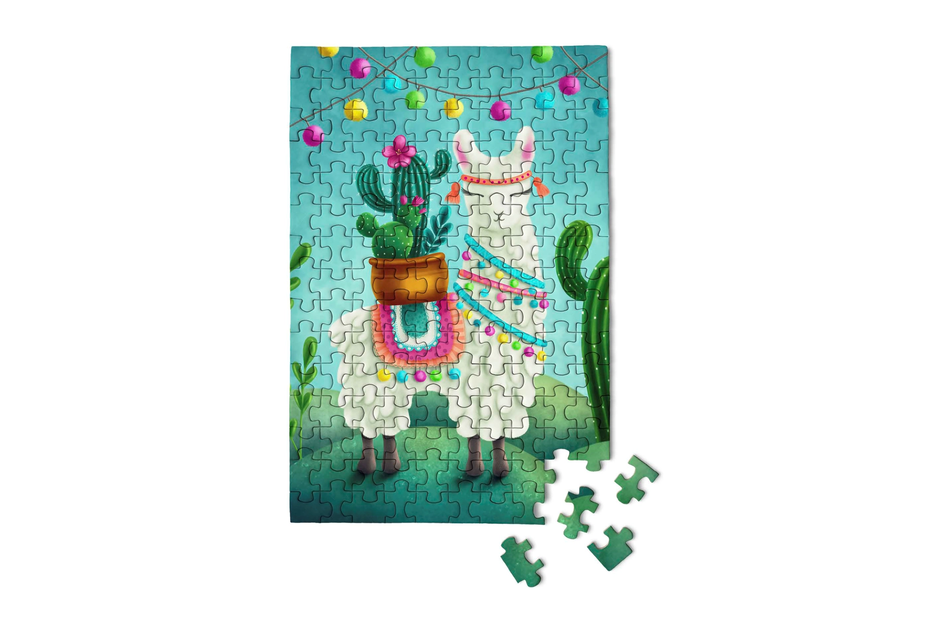 Llama Bama Ding Dong Mini Jigsaw - Heart of the Home LV