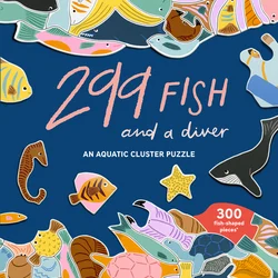 299 Fish (And A Diver) 300 Piece Puzzle - Heart of the Home LV