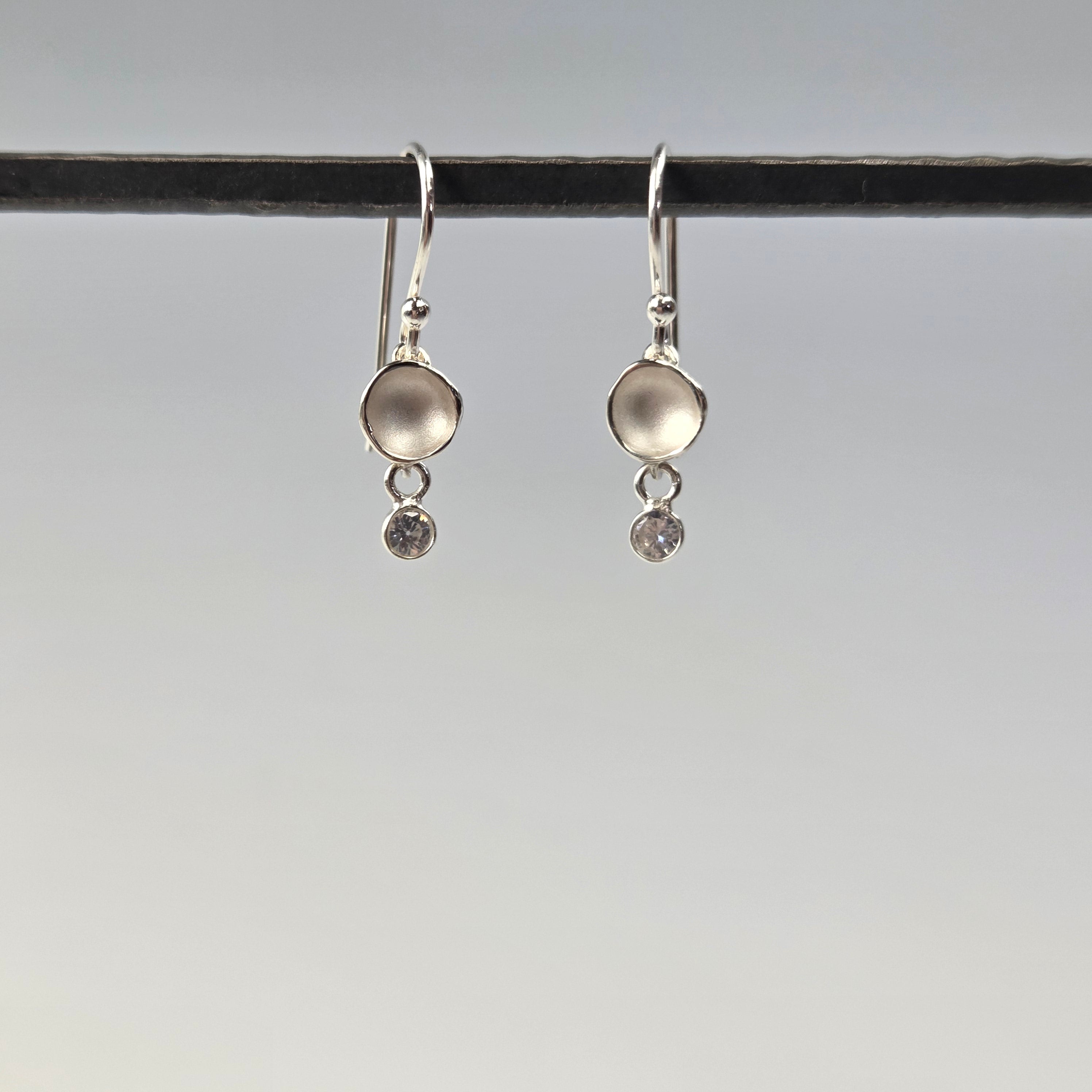 Sparkling Medium Pod Drop Earrings - Heart of the Home Inc