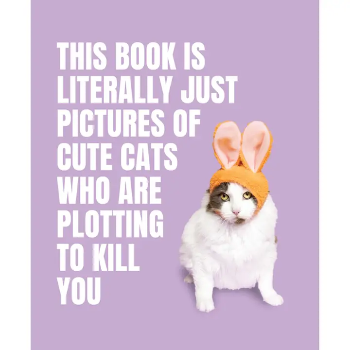 This Book is Literally Just Pictures of Cute Cats (Who Are Plotting to Kill You)