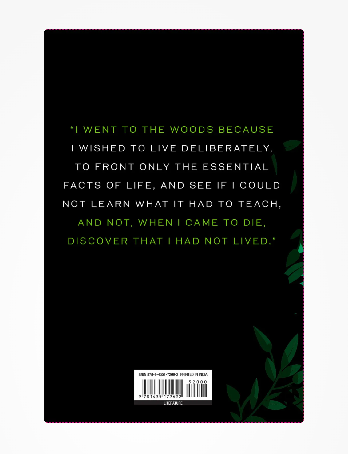Walden and Civil Disobedience by Henry David Thoreau - Heart of the Home Inc