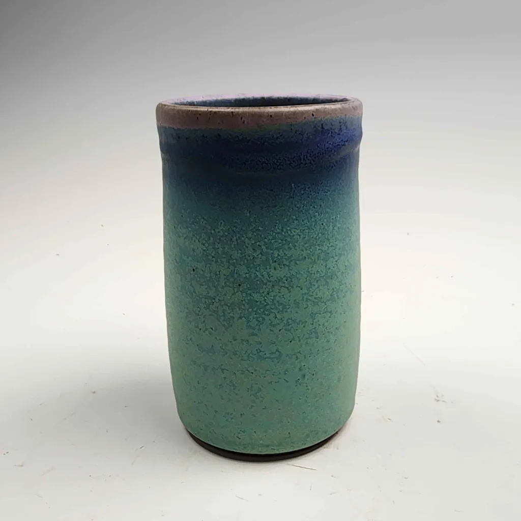 Tumbler in Turquoise and Lavender