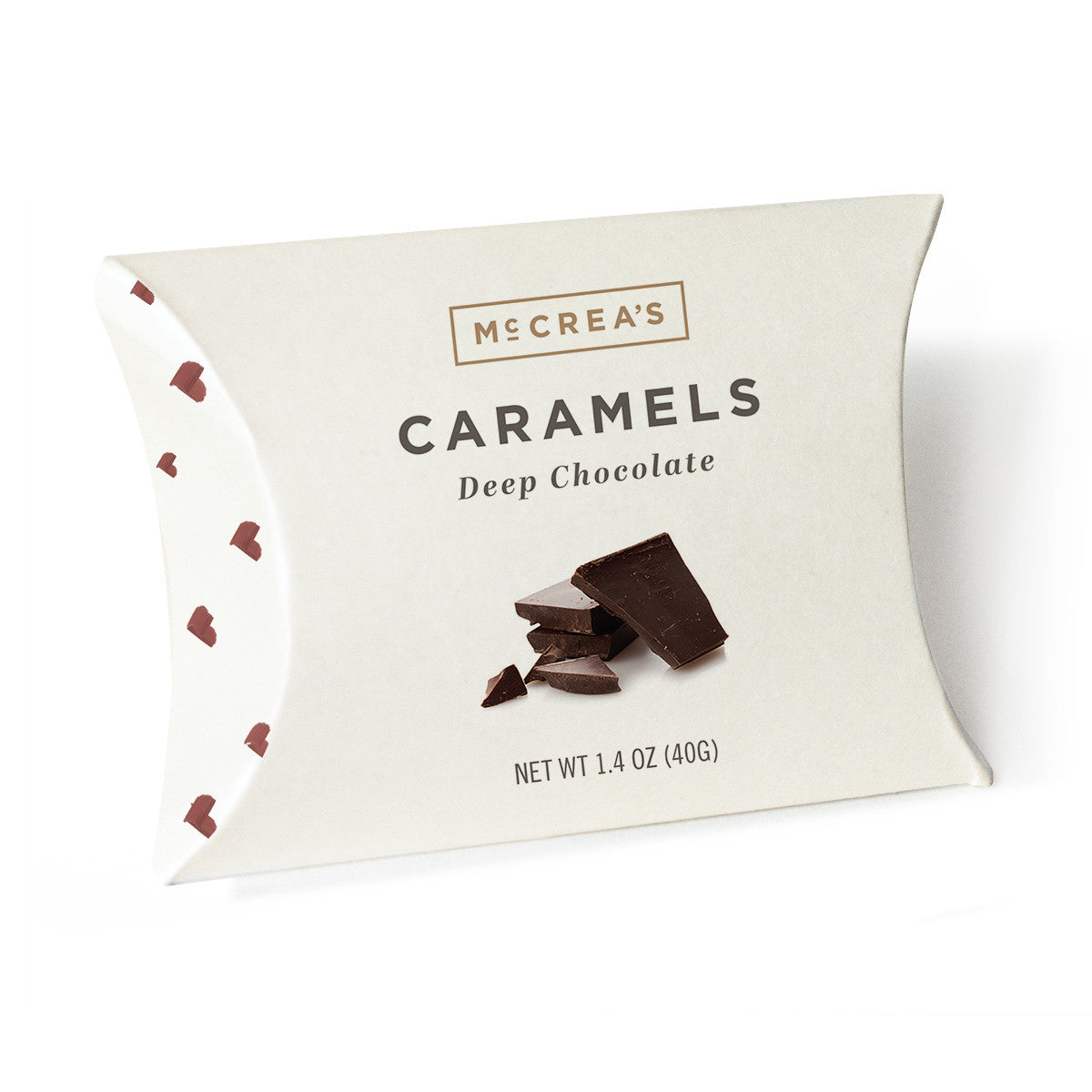 McCrea's Caramels Deep Chocolate Pillow - 5 Pieces - Heart of the Home LV