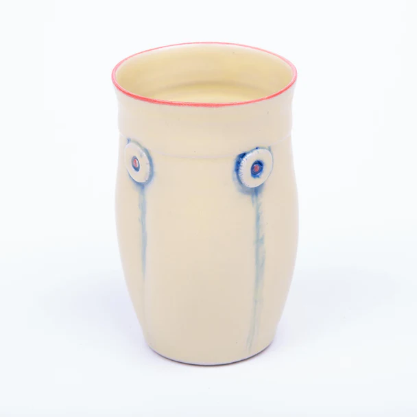 Yellow Wine Cup - Heart of the Home Inc