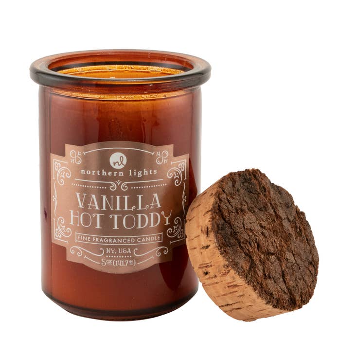 Vanilla Hot Toddy Scented Jar Candle - Heart of the Home LV