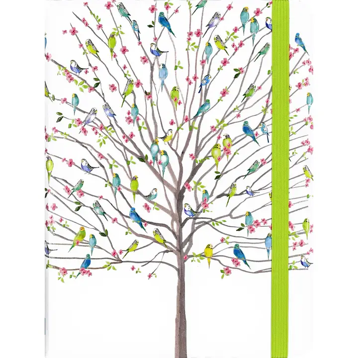 Tree Of Budgies Journal - Heart of the Home Inc