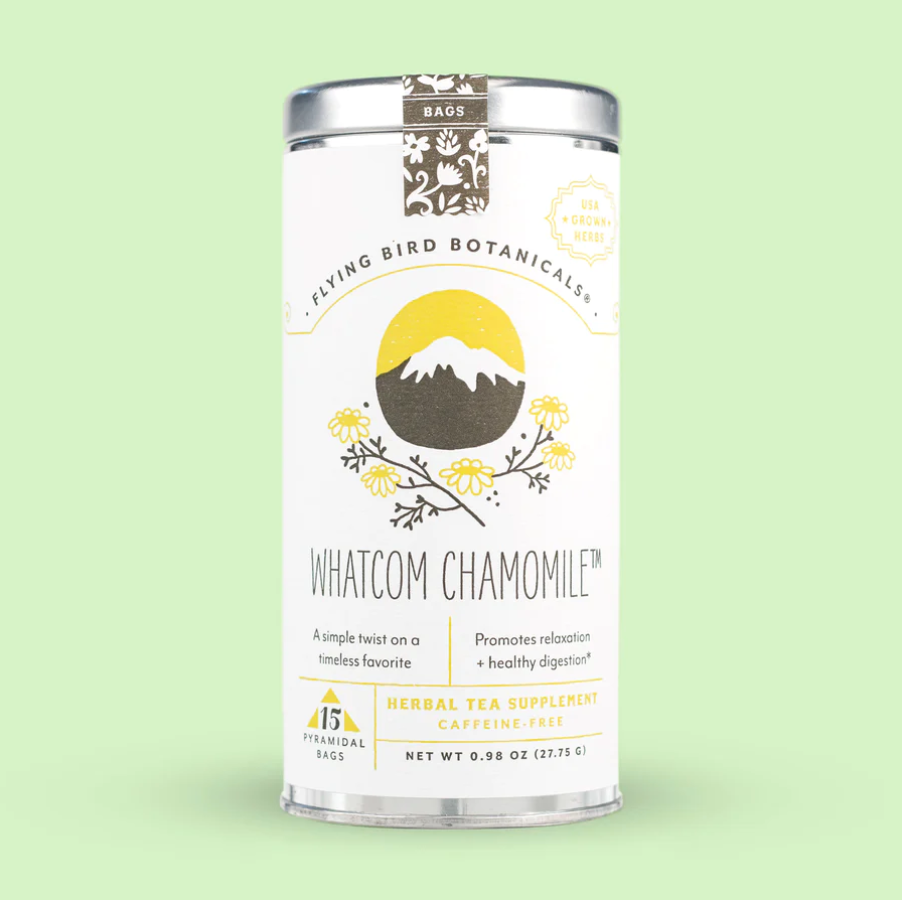 Whatacom Chamomile Tea - 15 Bags - Heart of the Home LV