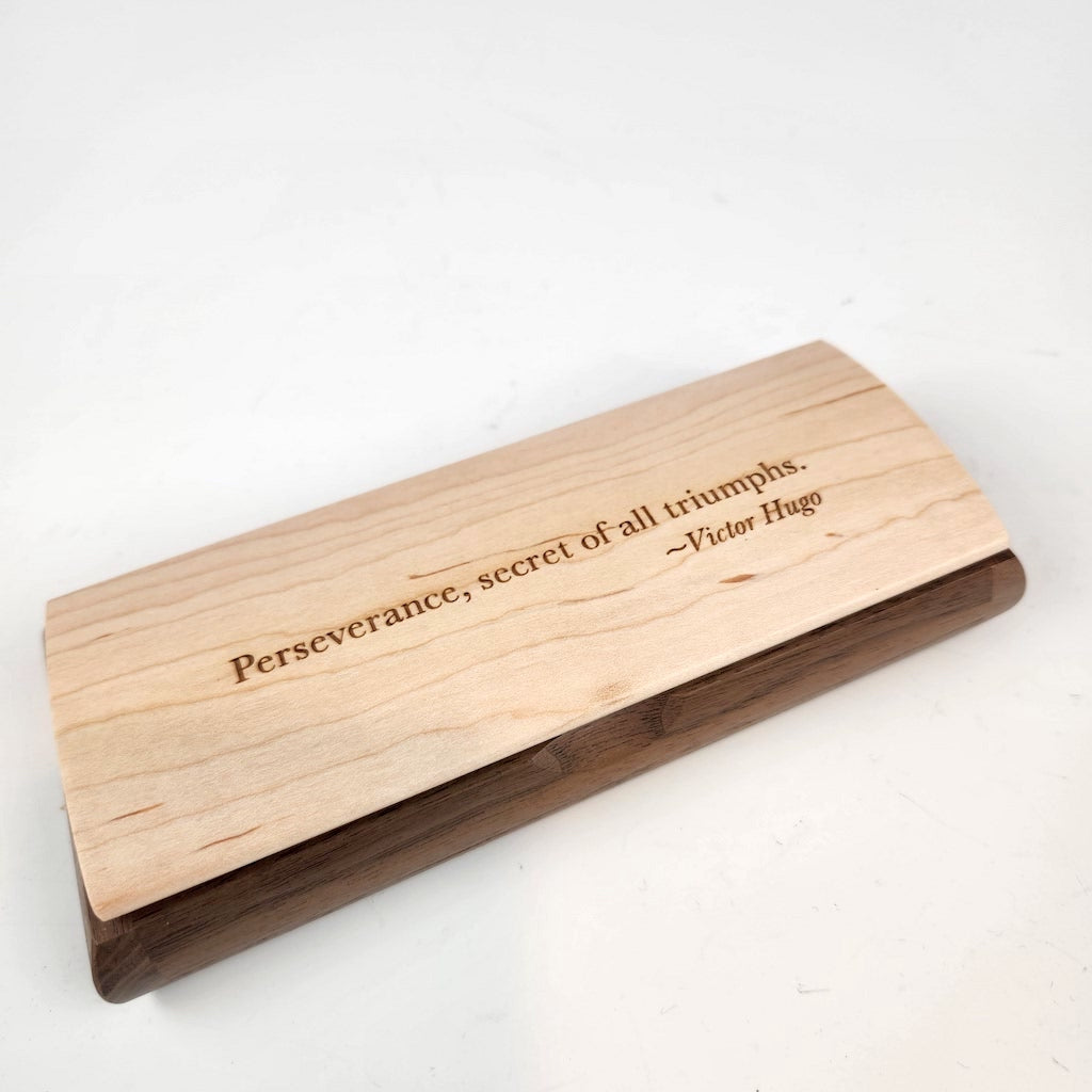 Two Pen Box - Perserverence - Heart of the Home LV