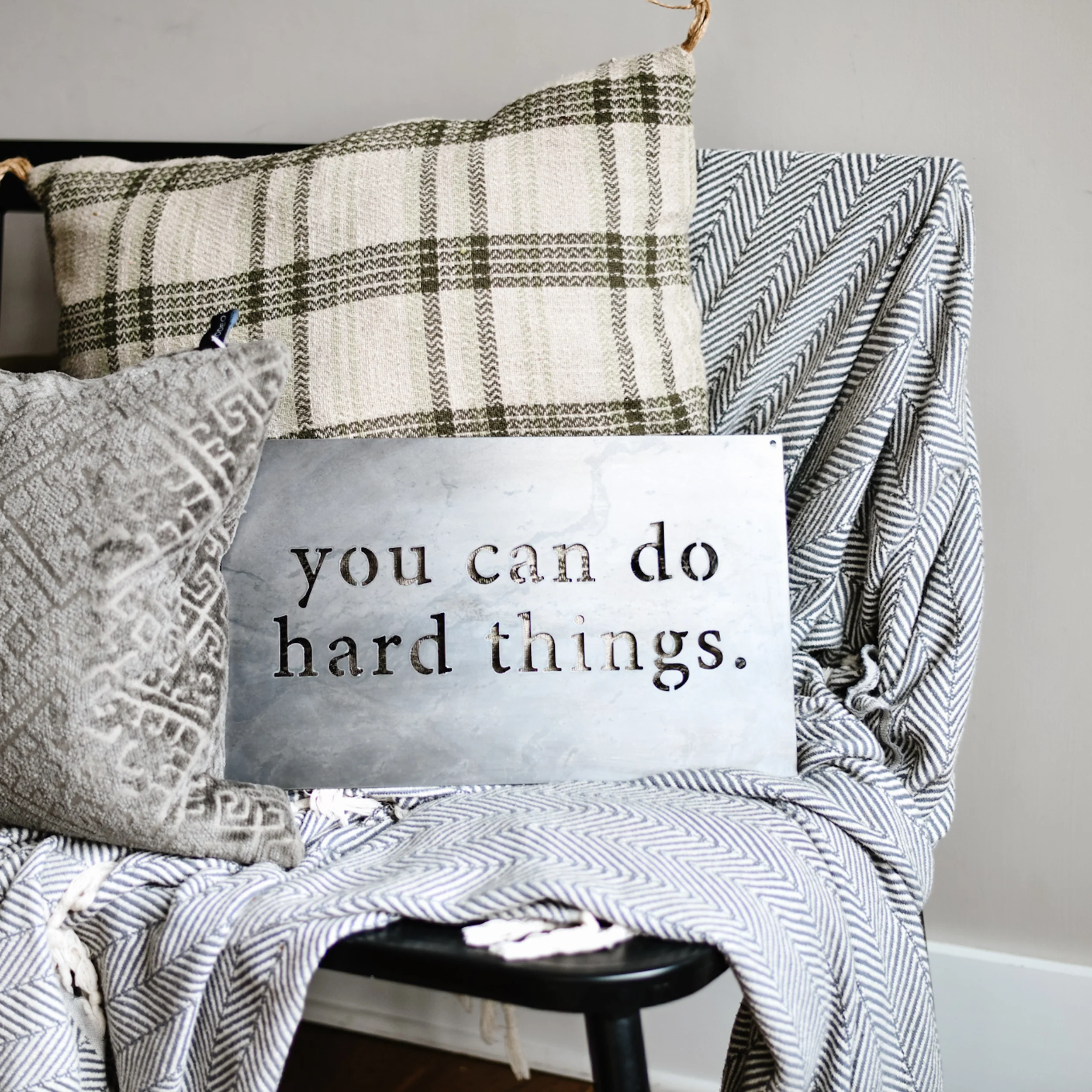 You Can Do Hard Things Wall Sign - Heart of the Home Inc