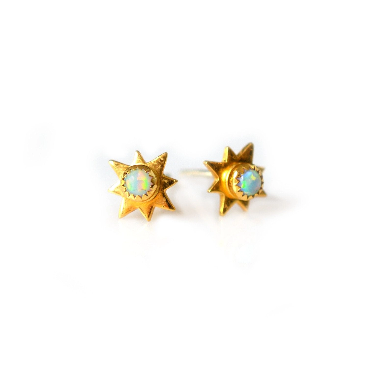 Opal Starburst Studs - Heart of the Home Inc