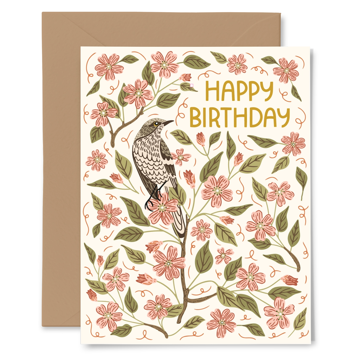 Apple Blossom Birthday Card - Heart of the Home Inc