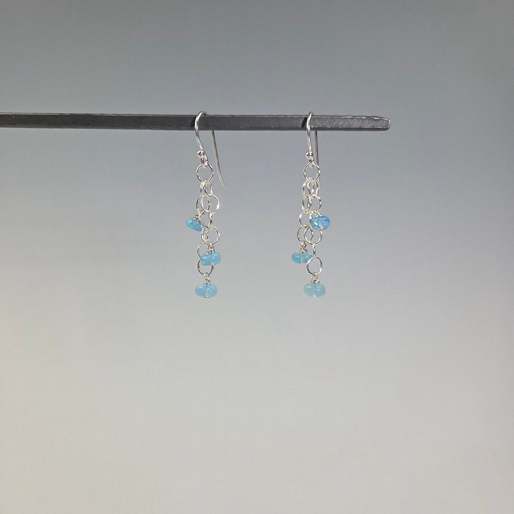 Opal Raindrop Earrings - Heart of the Home Inc