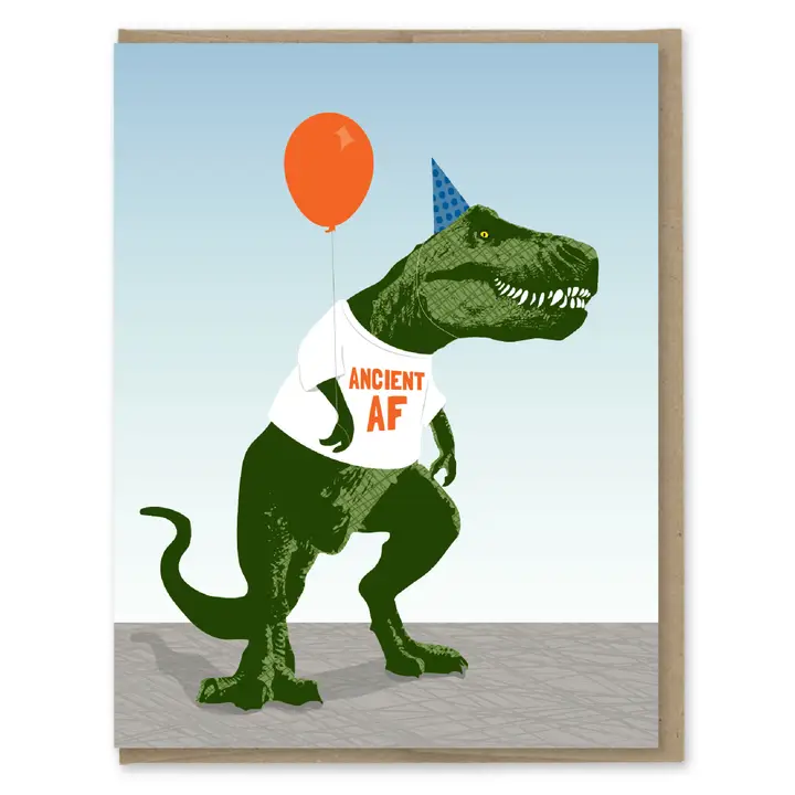 Ancient AF Birthday Card - Heart of the Home LV