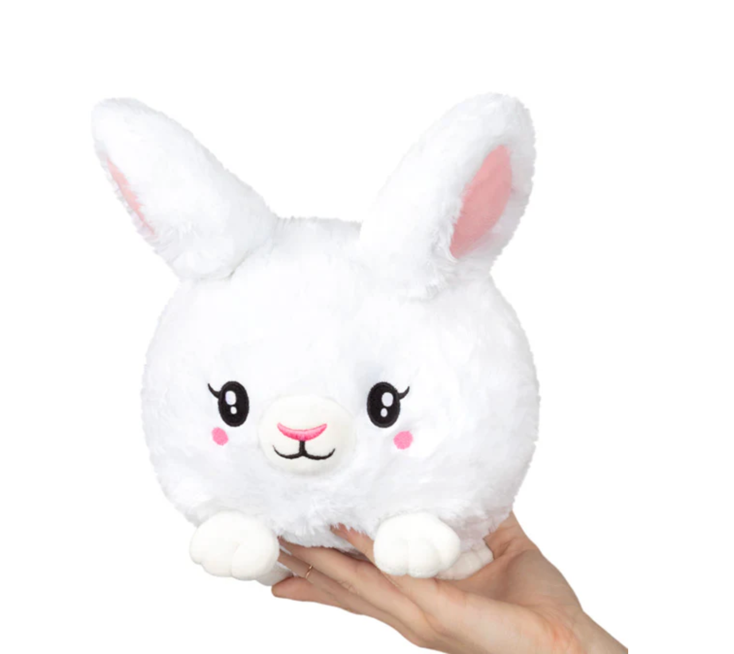 Mini Squishable Fluffy Bunny - Heart of the Home Inc