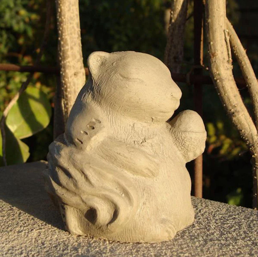 Meditating Squirrel - Small - Heart of the Home Inc