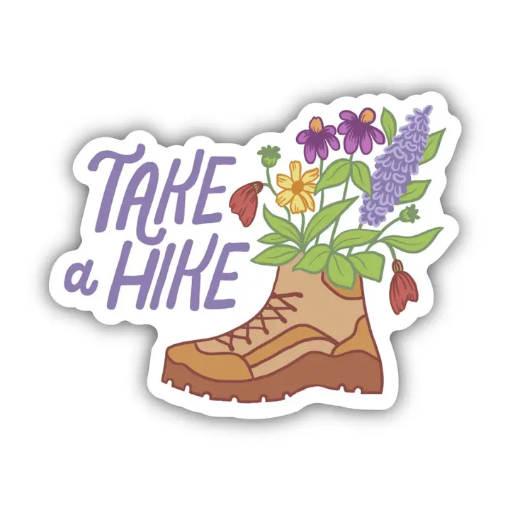 Take A Hike Sticker - Heart of the Home LV