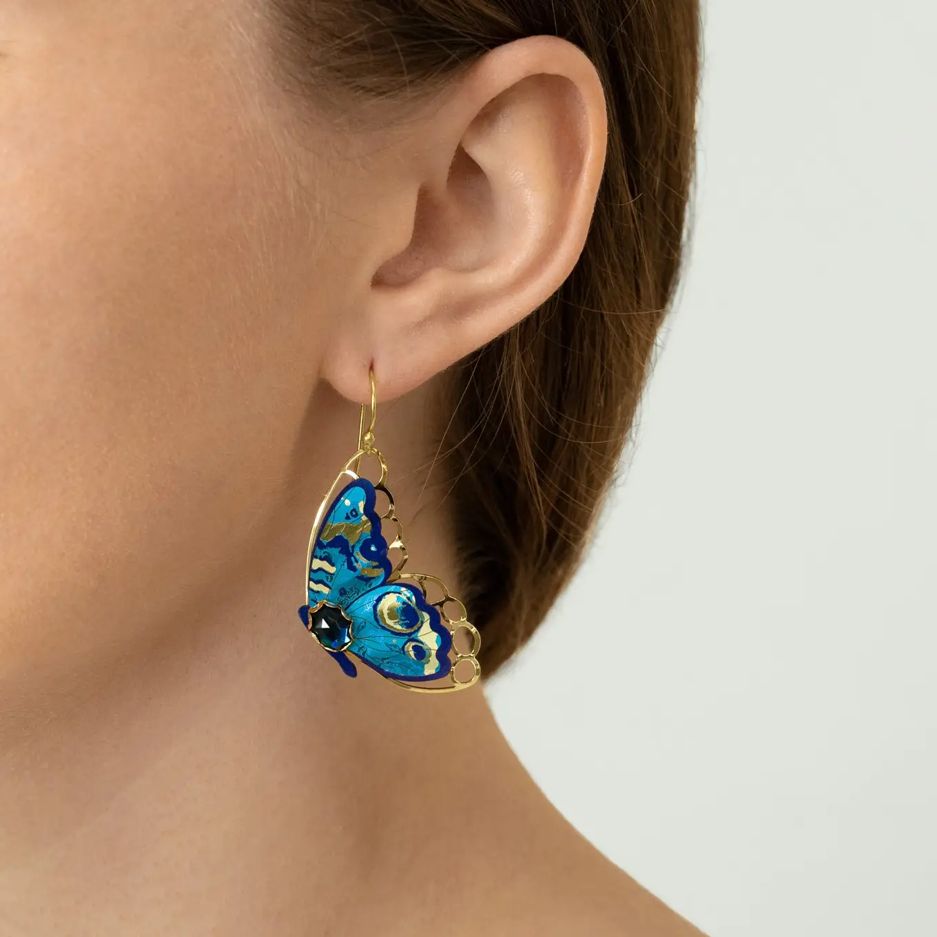Mariposa Butterfly Wing Earrings - Heart of the Home Inc