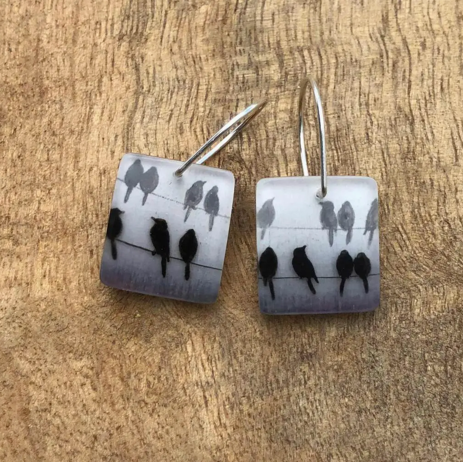 Perched Earrings - Heart of the Home Inc