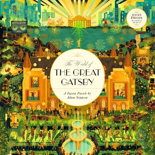 The World Of The Great Gatsby 1000 Piece Puzzle - Heart of the Home LV