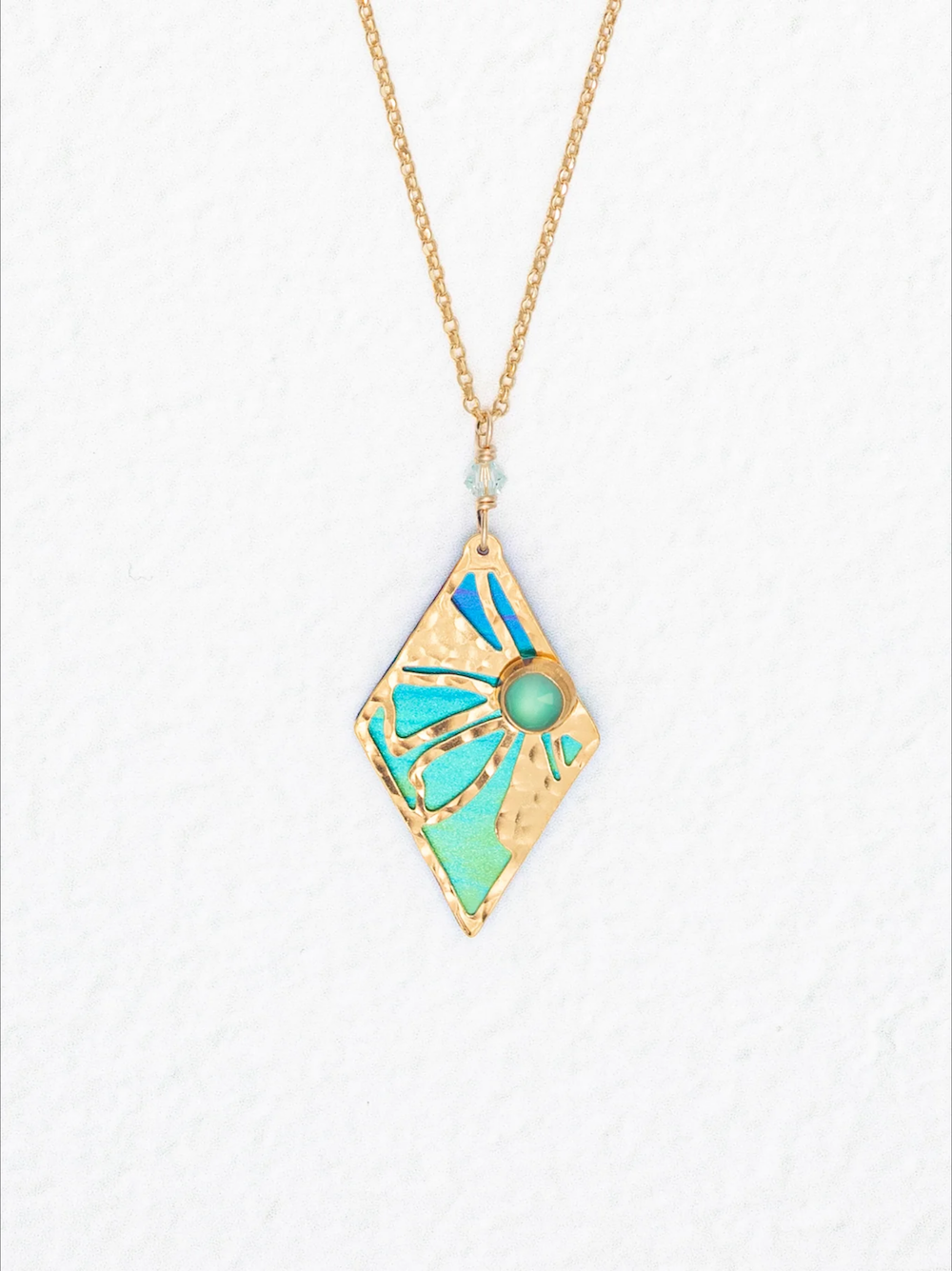 Drew Necklace in Capri - Heart of the Home Inc
