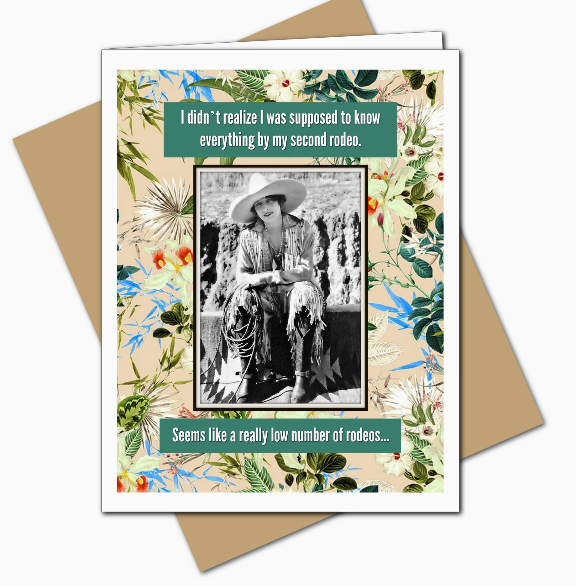My Second Rodeo Card