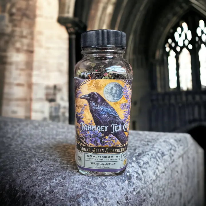 Edgar Allen Elderberry Tea - Heart of the Home Inc