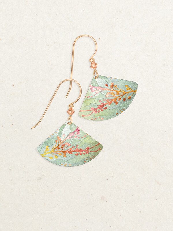 Sea Meadow Earrings in Sage - Heart of the Home PA